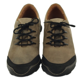 Badura 2159 mukavat urheilukengät musta ruskea 4