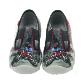 Befado lasten kengät tossut 290x166 harmaa punainen 4