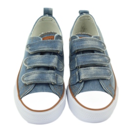 American Club American lenkkarit tennarit lasten kengät sininen 4