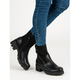 Filippo Mukavat saappaat suojalla musta 2