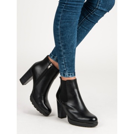 Filippo Mukavat saappaat tolppassa musta 1