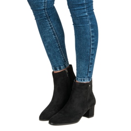 Filippo Naisten mokkanahka kengät musta 1