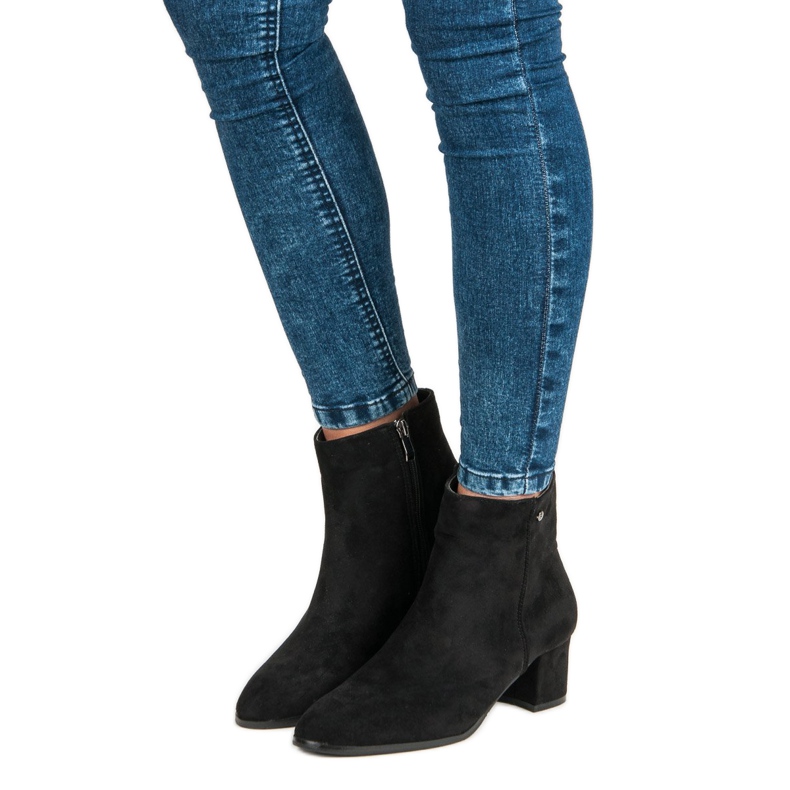 Filippo Naisten mokkanahka kengät musta 1