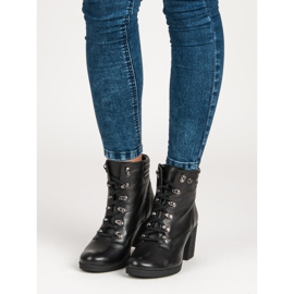 Mukavat vinceza-korkokengät musta 1