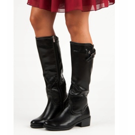 Mustat VINCEZA -saappaat 1