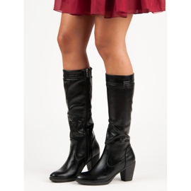 Saappaat postissa VINCEZA musta 1