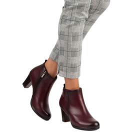 Tyylikkäät saappaat vinceza-tolppassa punainen 2