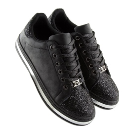 Mustat naisten tennarit BK-81 Musta 2