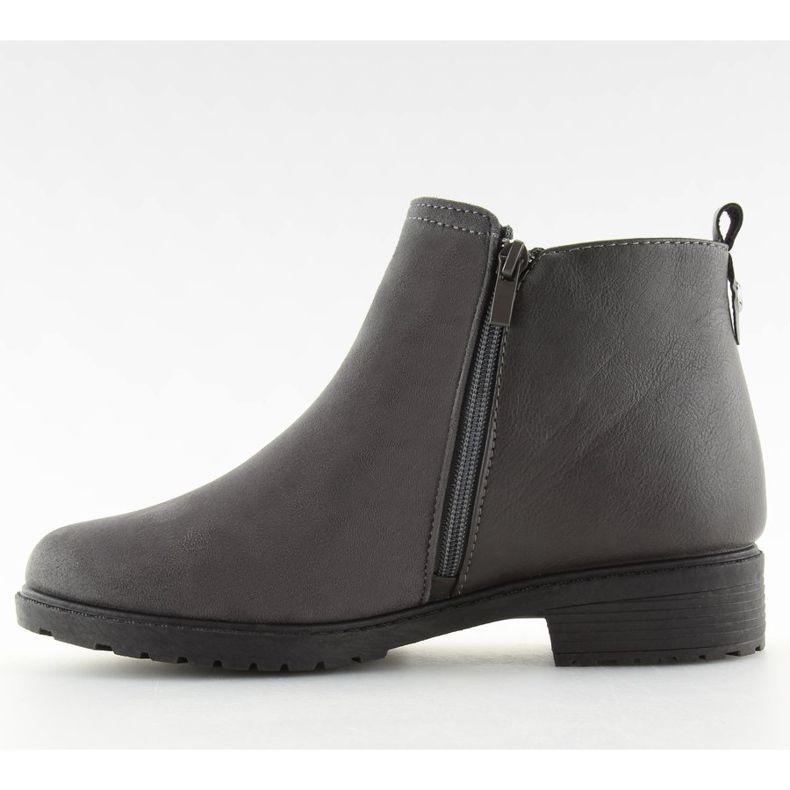 Naisten harmaat lämpimät Chelsea-saappaat NB225P Harmaa 1