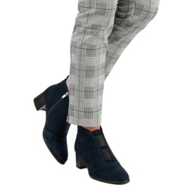 Filippo Tyylikkäät laivastonsiniset saappaat sininen 1