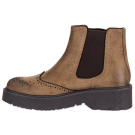 Corina Mukavat mokkanahkasaappaat ruskea 1