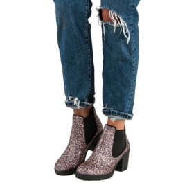 Corina Muodikkaat Jodhpur -saappaat violetti 2