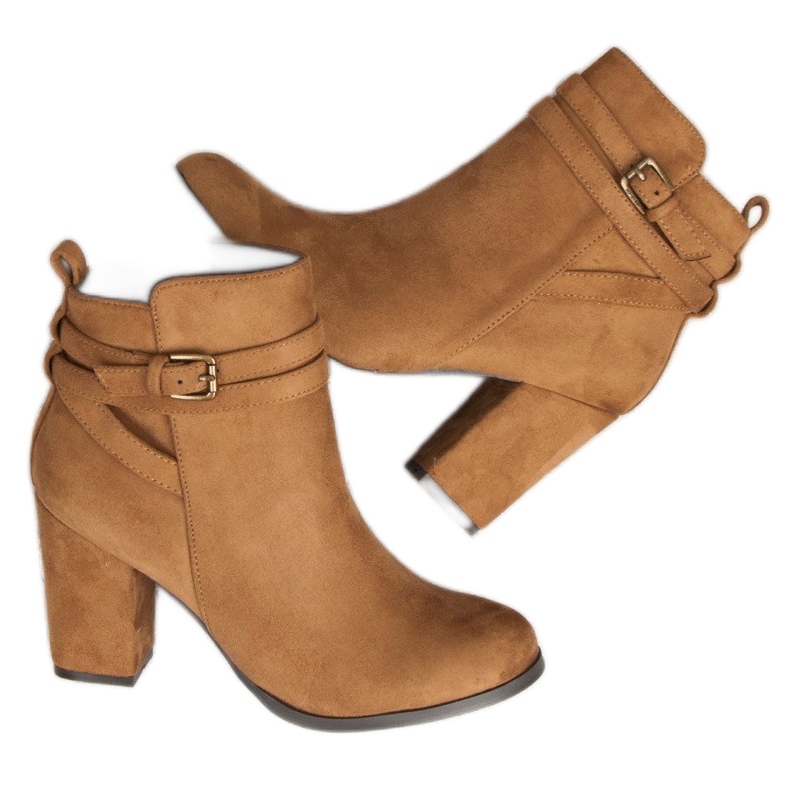 Corina Tyylikkäät korkokengät ruskea 2