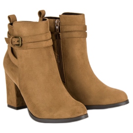 Corina Tyylikkäät korkokengät ruskea 1