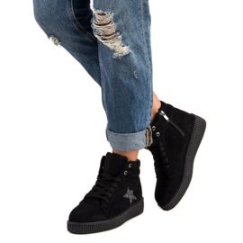 Mckeylor Suede Creepers tennarit musta 2