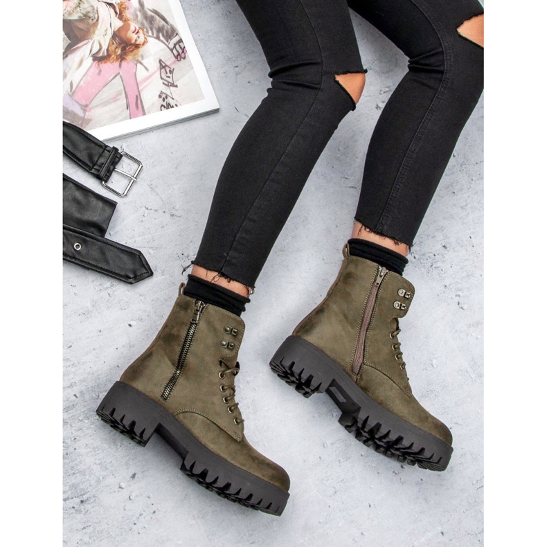 Corina Solmitut mokkanahka työntekijät ruskea 1