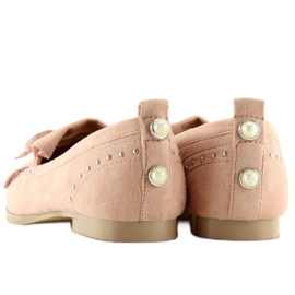 Pinkki Naisten vaaleanpunaiset housut G242 Pinkki vaaleanpunainen 2