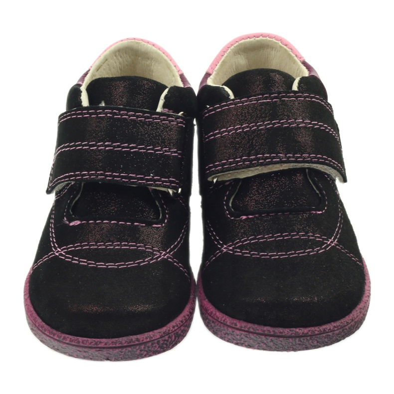 Ren But Nahkaiset vauvansaappaat tarranauhalla burord metalli 1531 ren, mutta punainen 3