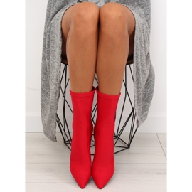 Punaiset neopreeniset korkokengät NS028P punainen 2