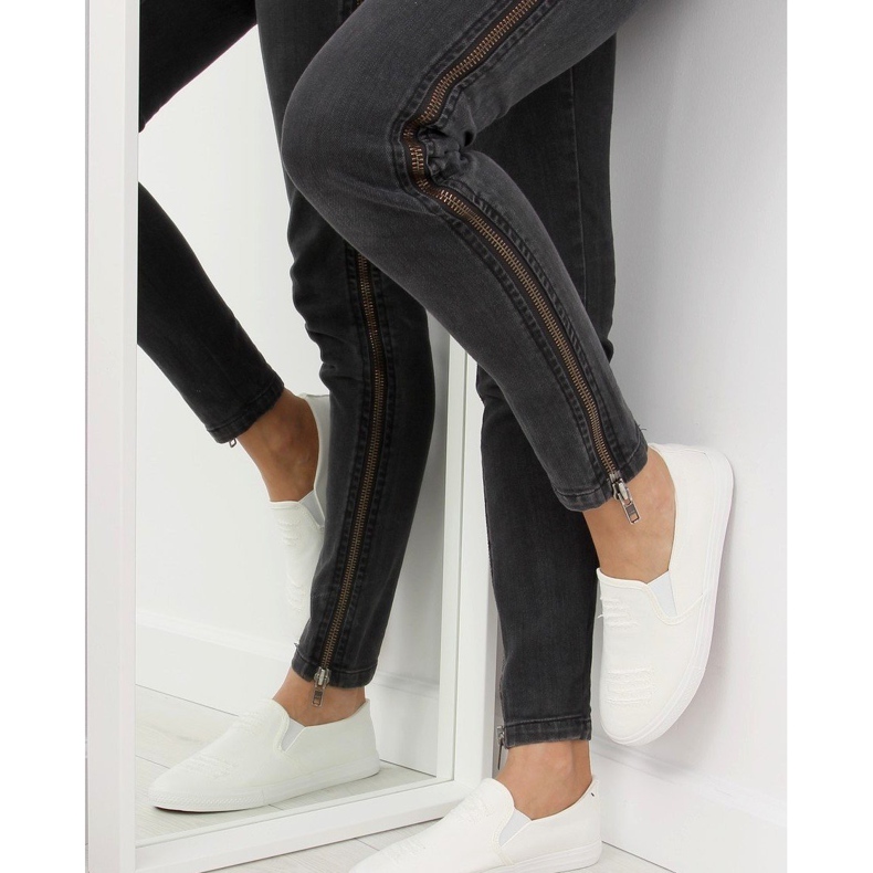 Slip-on valkoiset lenkkarit BL126P Valkoinen 1