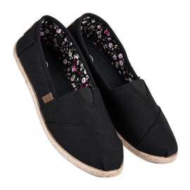 Mckeylor Mustat slip-on espadrillit 1