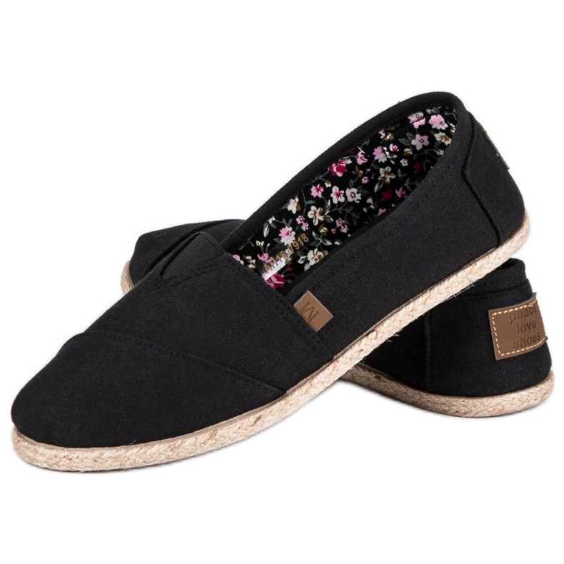 Mckeylor Mustat slip-on espadrillit 2