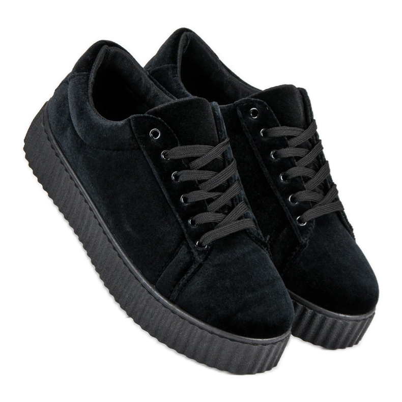 McKey Velour Creepers tennarit musta 1