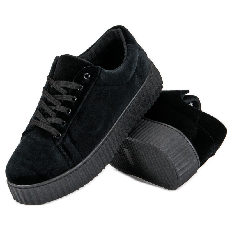 McKey Velour Creepers tennarit musta 2