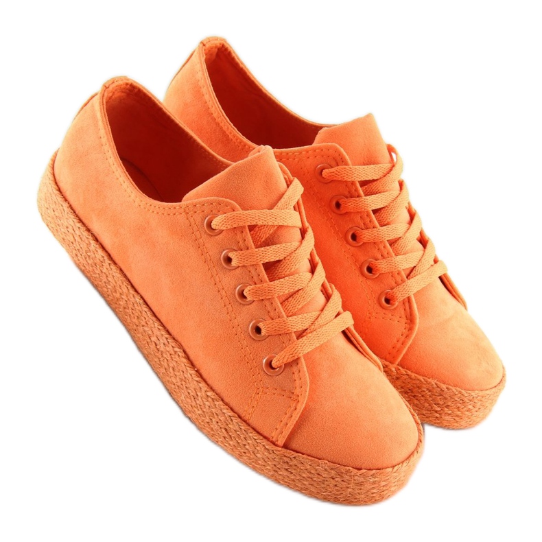 Espadrillit täysvärinen oranssi K1830201 Naranja 2