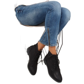 Mustat nauhakengät K-91 mustat 1