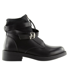 Mustat naisten saappaat NS10P musta 2