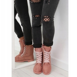 Vaaleanpunaiset AB-8 Vaaleanpunaiset saappaat vaaleanpunainen 2