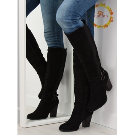 Mustat korkokengät 103-GG musta 1