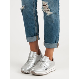 Hopeiset lenkkarit harmaa 2