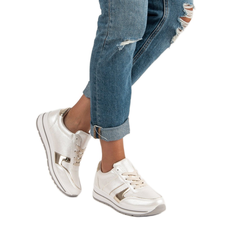 Valkoiset lenkkarit valkoinen 1