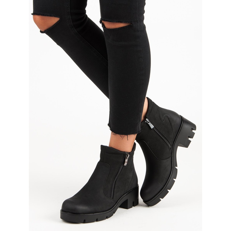 Mustat VINCEZA -saappaat 2