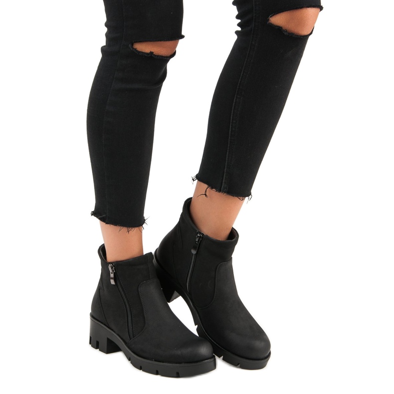 Mustat VINCEZA -saappaat 1