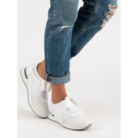 Liukastettavat urheilukengät valkoinen 2