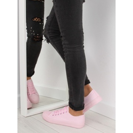 Naisten vaaleanpunaiset yksiväriset lenkkarit NB176 Pink vaaleanpunainen 1