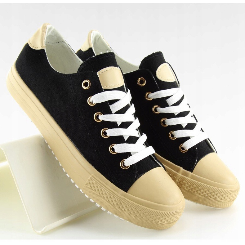 Mustat naisten lenkkarit BL97P Musta 1