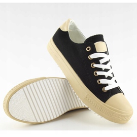 Mustat naisten lenkkarit BL97P Musta 2