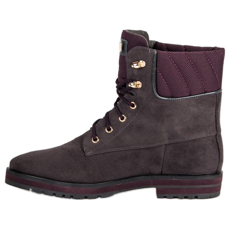 Lucky Shoes Harmaat mokkanahkatyöläiset 1