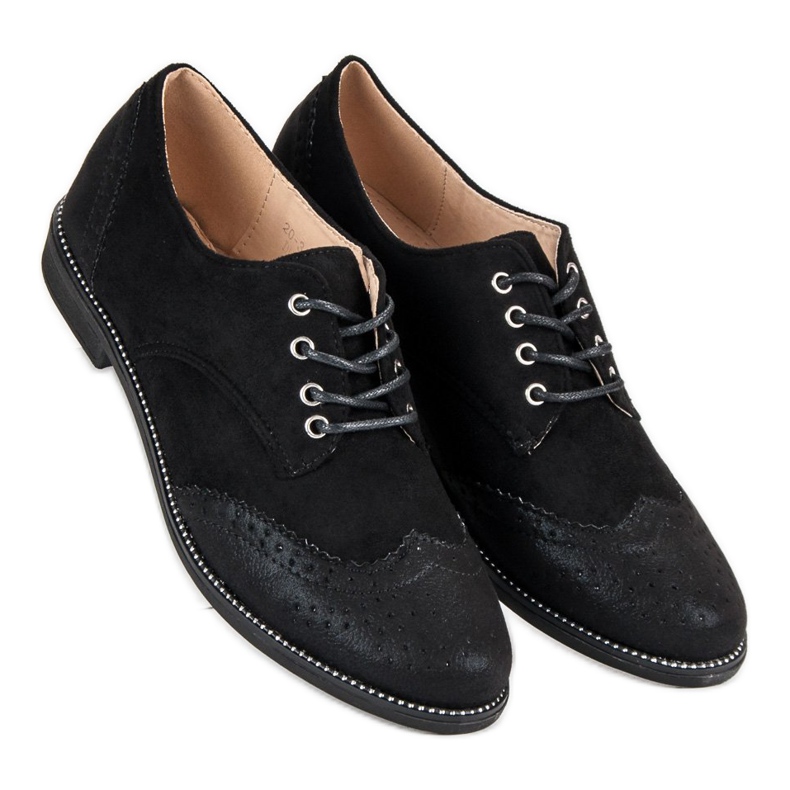 Bestelle Mustat sidotut kengät 1