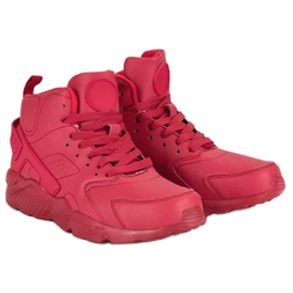 Punaiset kengät nilkan yläpuolella punainen 1