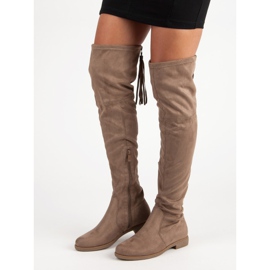 Super Me Mokkanahkaiset reisisaappaat ruskea 2