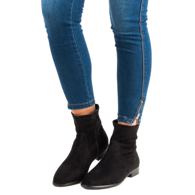 Bella Paris Klassiset mustat saappaat 1