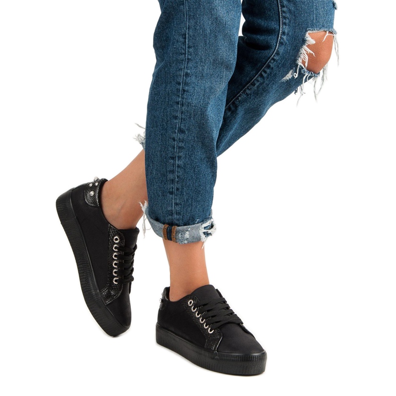 Sweet Shoes Muodikkaat urheilukengät musta 2