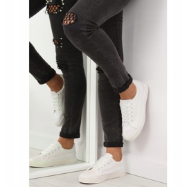 Iridescent valkoiset lenkkarit BL142 Valkoinen violetti 1