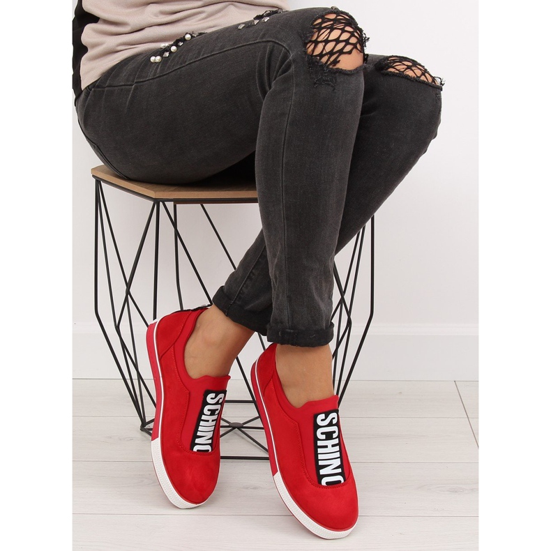 Punaiset naisten lenkkarit NB178 Red punainen 2