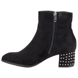 Filippo Tyylikkäät mokkanahkakengät musta 1